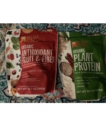 Set of 2: Better Body organic Fruit protein powder &amp; plant protein powder - £44.06 GBP