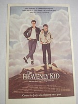 1986 The Movie Ad The Heavenly Kid You Never Know Who&#39;s Looking Out For You - £6.28 GBP