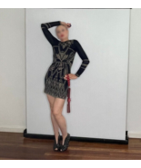 Sexy Gold Black Dress Cocktail DresS, oFFERS! - €229,45 EUR