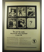 1950 U.S. Savings Bonds Ad - The next few weeks may be the most important - £14.55 GBP