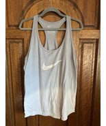 Nike Gray and White Ombré Slim Fit Racerback Tank Top XL - $17.96 CAD