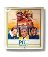 Vintage Pitt Panthers Tradition Poster 23&quot;x25&quot; Fralic Dorsett Marino Gre... - £23.56 GBP