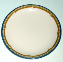 Mikasa Country Gourmet Blue Valley Dinner Plate 10&quot; Stoneware Made In Japan - $13.76