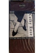 Cathy Rose Brand ~ MIicrofiber ~ Brown ~ Footless Tights ~ One Size - $28.06 CAD