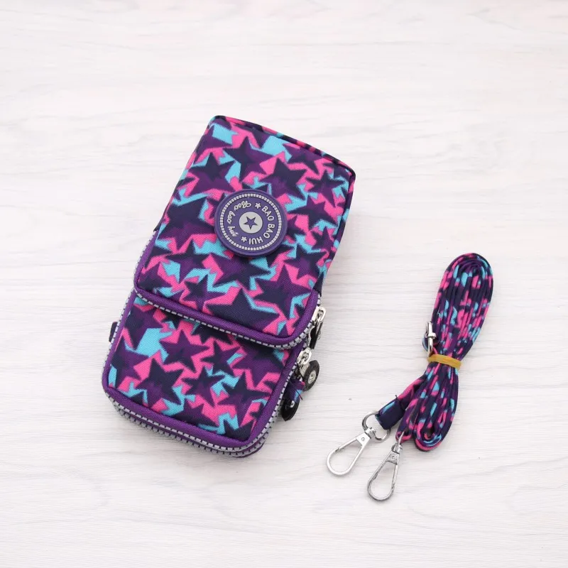  bag nylon women mobile phone bag mini female messenger purse lady wallet crossbody bag thumb200