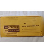 VINTAGE WYOMING LICENSE PLATES (PAIR)  NO LONGER IN USE-  PARK COUNTY 11... - $18.00