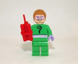 Single Sale Riddler Batman 1960&#39;s TV Show Minifigure Block Toys - £4.42 GBP