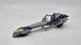 Vintage 2010 Hasbro Star Wars Clone Wars Barc Speeder Bike Vehicle - $311.30 MXN