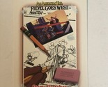 Fievel Goes West trading card Vintage #136 Story Sketches And Early Visuals - $1.97