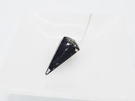 Black Tourmaline Pendulum ~ Divination Tool, Reiki Healing, Witchcraft, ... - £9.50 GBP