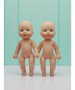 Vintage 1996 Cititoy 8” Baby Dolls  Blue Eyes BP023 Lot of TWO preowned  - €16,86 EUR