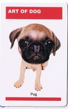Trade Card Dog Calendar Card 2003 The Art Of Dog Pug - £0.76 GBP