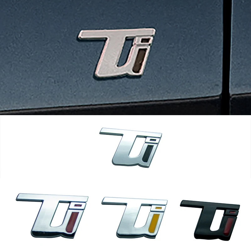 2024 TI Badge Fender Styling Decoration Car Stickers For Alfa Romeo Giulia - $15.55+