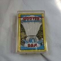 Vintage Hoover Dam Souvenir Playing Cards Sealed Deck in Plastic Case - £8.69 GBP