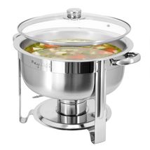 MegaChef 7.9 Quart Round Stainless Steel Professional Chafing Dish/Food ... - $99.50