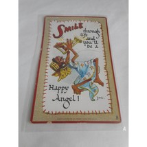 Vintage Tuck&#39;s Postcard African American Angel 1900s unposted Smile 169 ... - $245.52 MXN