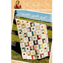 Hook and Eye Quilt PATTERN TP311 by The Teacher’s Pet, Jelly Roll Friendly - £7.07 GBP