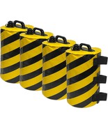 Heavy Duty Leg Weights For Pop Up Canopies, 4 Pcs. Pack, Black And Yellow - $58.97