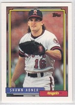 M) 1992 Topps Baseball Trading Card - Shawn Abner #338 - £1.57 GBP