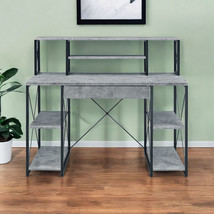 47" Gray and Black Computer Desk - €293,33 EUR