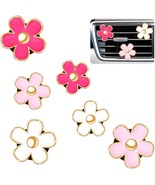 6 Pcs Daisy Flower Air Vent Clip Daisy Flower Car Air Vent Clips Air Fre... - £18.53 GBP