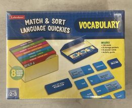 Lakeshore Match &amp; Sort Language Quickies PP578 Grades 2–3 Vocabulary NEW - €15,23 EUR