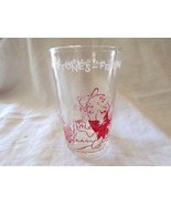 Vintage 1964 Flintstones 8oz Glass Barney &amp; Fred Play Baseball - €16,87 EUR