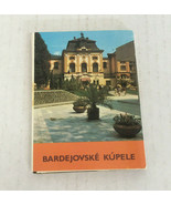 Vintage Bardejovske Kupele travel souvenir small landmarks photo picture... - $19.75