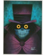 Brian Fyffe SIGNED Haunted Mansion Hatbox Ghost Post Card Walt Disney Th... - £20.02 GBP