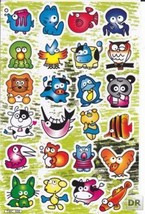Safari Zoo Africa Animal Kindergarten Sticker Decal Size 27x18cm/10x7inch D114 - £2.79 GBP