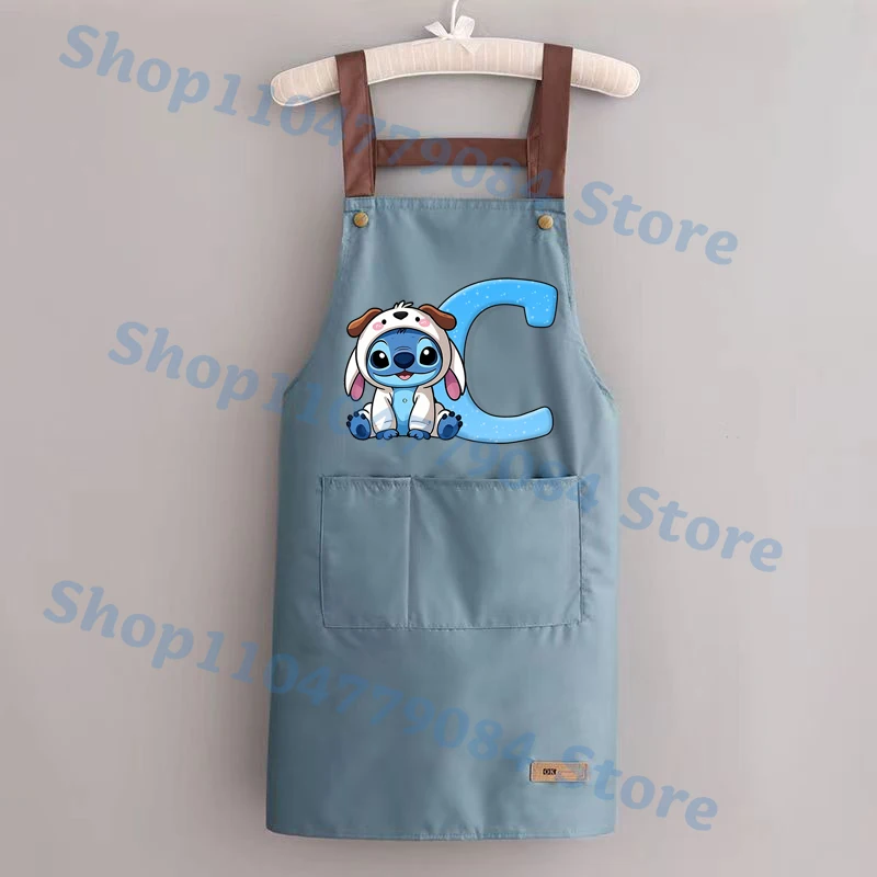 Disney Stitch Kitchen Waterproof Oil Resistant Apron Men Women Fashion -... - $8.31 CAD