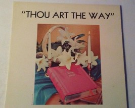 ~Rare Hard To Find~ &quot;Thou Art The Way&quot;The Combined Jenison Church Choirs Vinyl - £1,461.26 GBP