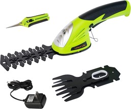 Leisch Life Cordless Grass Shear And Shrubbery Trimmer - 2 In 1 Handheld Hedge - £37.55 GBP