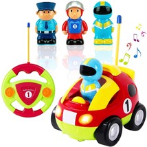 Liberty Imports My First Cartoon RC Race Car Radio Remote Control Toy fo... - £28.34 GBP