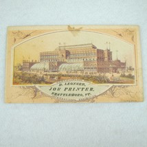 Antique Trade Card 1876 International Exhibition Philadelphia Horticultu... - £23.52 GBP