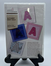 Crafts Embroidery Machine Design Anita Goodesign  Alphabet Baby Quilt New CD - $18.70