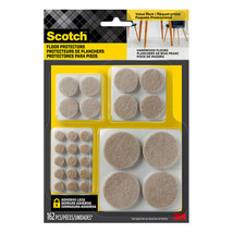Scotch Felt Pads Value Pack 162pk (Beige) - $18.44
