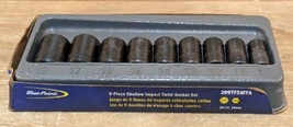 Blue-Point 9 pc 3/8&quot; Drive Metric/SAE Shallow Twist Impact Socket Set 209TFSMYA - $186.99