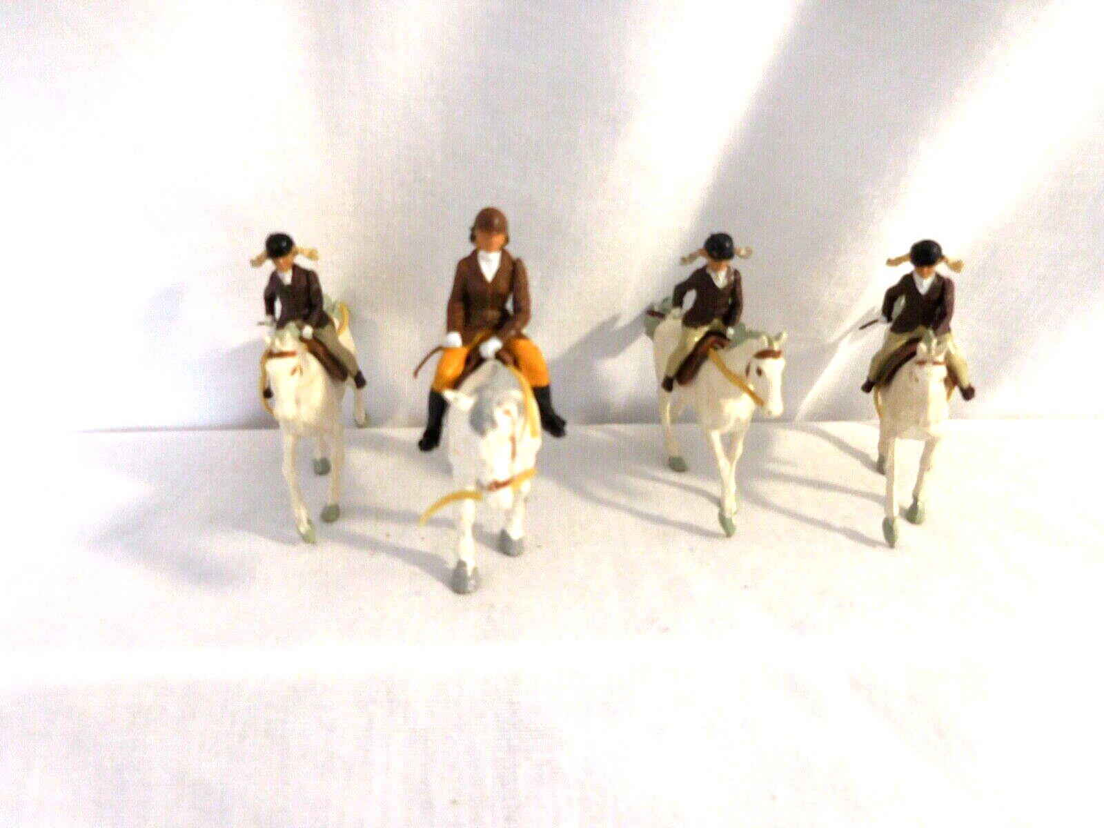 Britains 1975 Young Rider &amp; Pony Horse Girl Figure #2080 England x 4 sets - $54.45