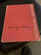 Dictionary Junior Thorndike Barnhart Advanced sixth Edition Hardcover 19... - £5.35 GBP