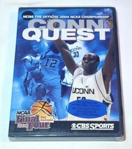 2004 Ncaa Championship Conn Quest Uconn Huskies / Georgia Tech Dvd New Promo - £6.83 GBP