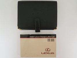 2003 Lexus GS 430 GS 300 Owners Manual Original [Paperback] Lexus - £37.58 GBP