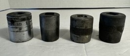 4 Vintage Snap-On Tools 1/2-in Drive Sockets 1”, 11/16”, 13/16” &amp; 3/4” See Photo - $9.49