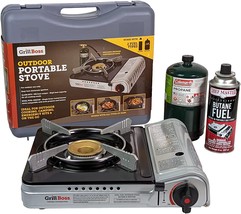 Grill Boss 90057 Dual Fuel Camp Stove | Works With Both Butane And Propa... - £67.93 GBP