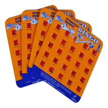Regal Games Original Travel Bingo 4 Packs - Orange - £20.45 GBP