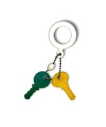 Vintage Car Keys on Chain Baby Rattle Easy-Grasp Toy Collectible retro - £9.35 GBP