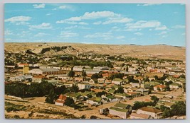 Wyoming Rock Springs Cityscape Scenic View Flaming Gorge Dam Vintage Postcard - £10.85 GBP