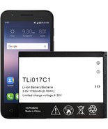 TLI017C1  Alcatel phone battery  for Jitterbug  3.8v 1780mah (6.76wh) li... - $180.96 MXN