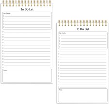 Better Office Products To Do List Mini Notepads, 5.5&quot; x 8.5&quot;, Planning 2... - $14.55