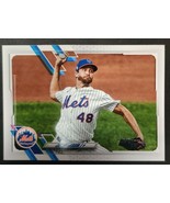 Jacob deGrom 2021 Topps Series 1 Error Card Missing Foil 1 of ? Ultra Rare! - $93.49